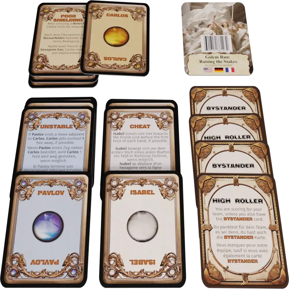 Golem Run - Teams and Personalities - Erweiterung