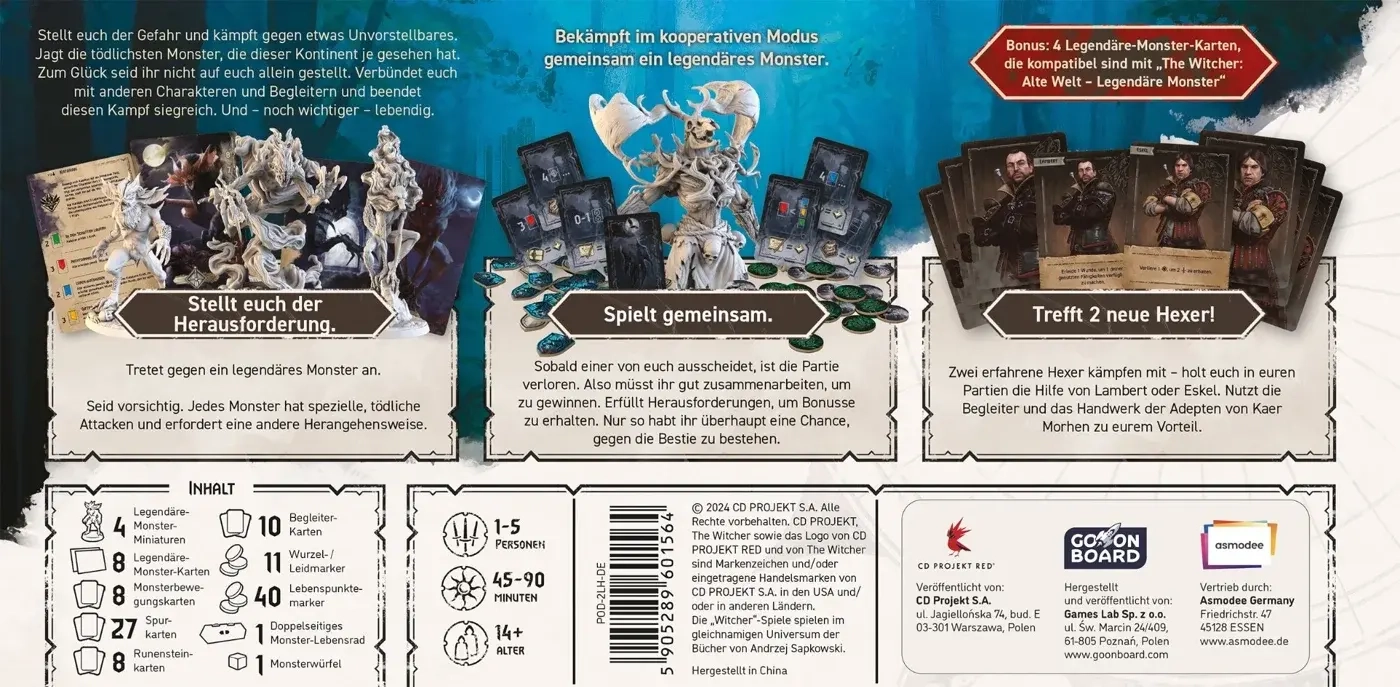 The Witcher: Pfad des Schicksals - Legendäre Monster - Erweiterung
