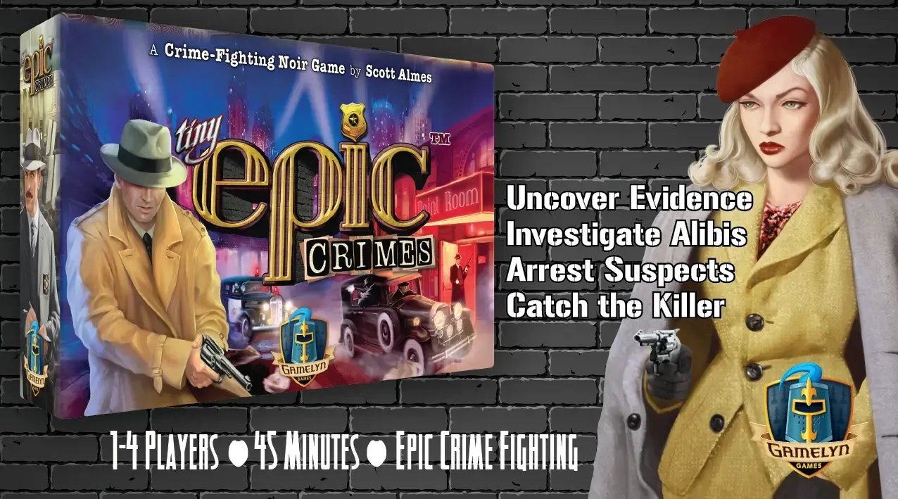 Tiny Epic Crimes Deluxe Edition - EN