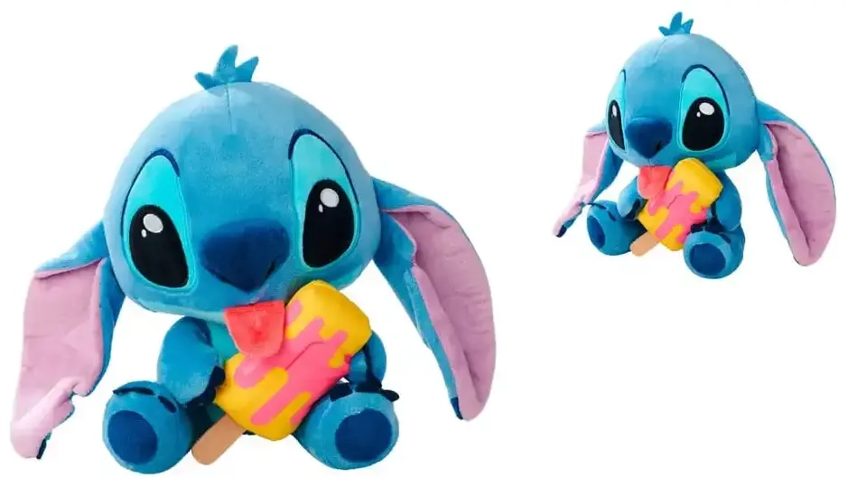 Lilo & Stitch Plüschfigur Stitch mit Eis am Stiel 25 cm