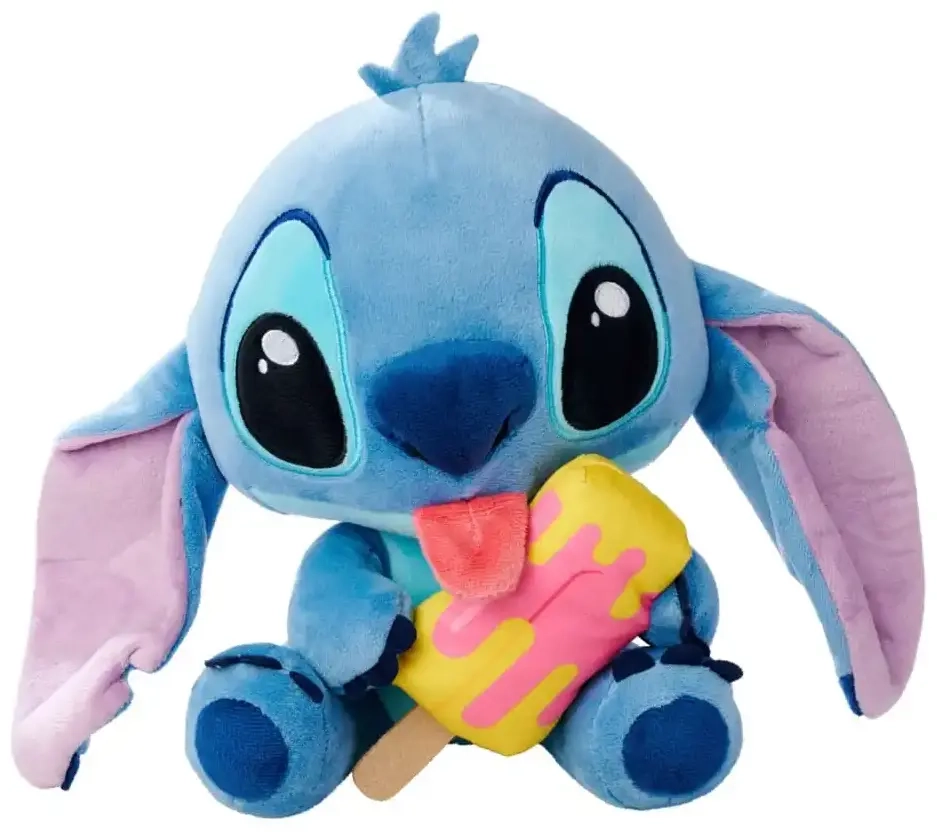 Lilo & Stitch Plüschfigur Stitch mit Eis am Stiel 25 cm