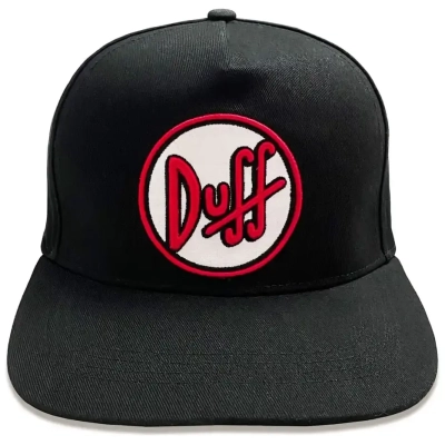 Simpsons Baseball Cap Duff Logo