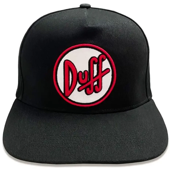 Simpsons Baseball Cap Duff Logo Simpsons Baseball Cap Duff Logo