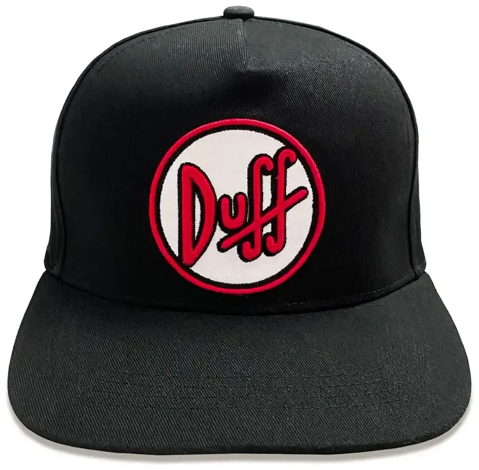 Simpsons Baseball Cap Duff Logo