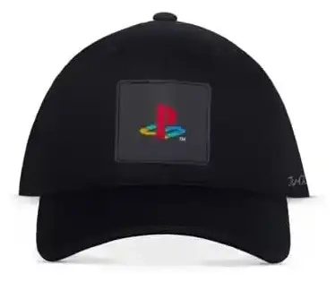 PlayStation Baseball Cap Logo Black