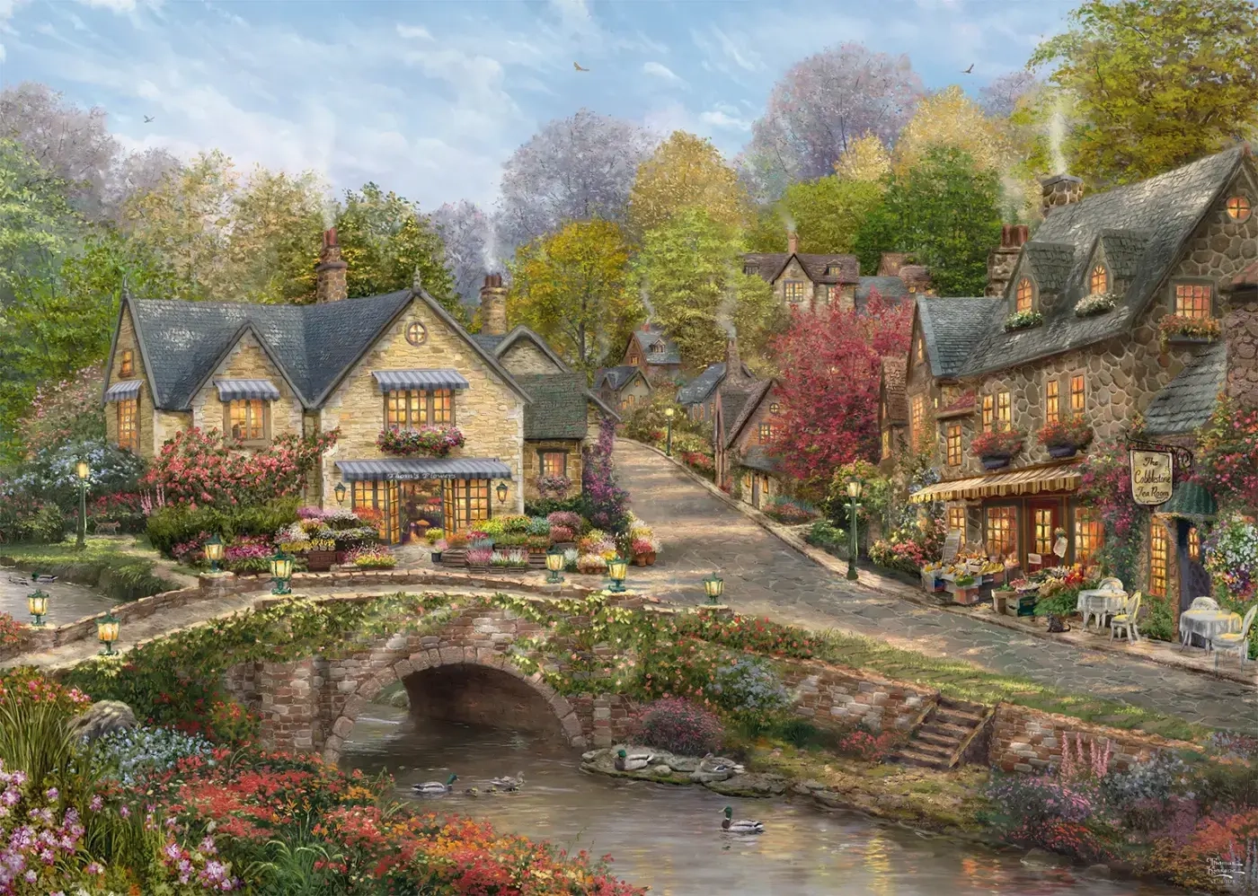 Sommer in Cobblestone Village