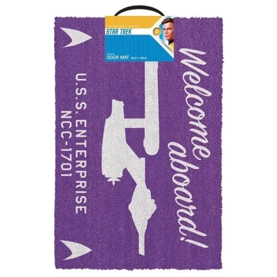Star Trek Fussmatte Welcome Aboard 40 x 60 cm