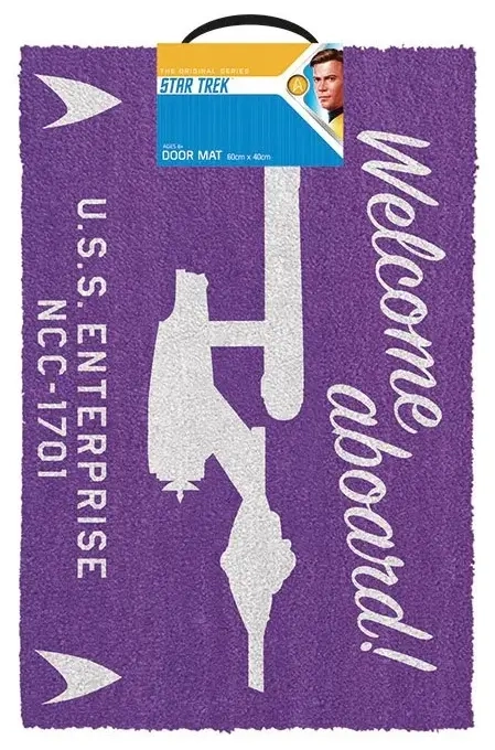 Star Trek Fussmatte Welcome Aboard 40 x 60 cm