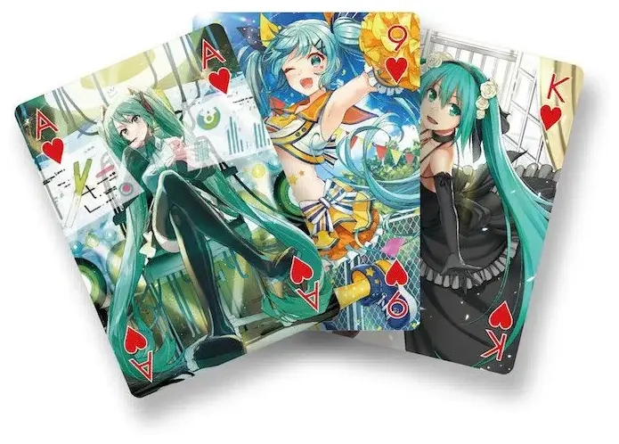 Hatsune Miku Spielkarten Miku Styles