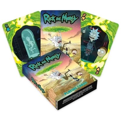 Rick and Morty Spielkarten Scenes