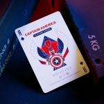 Captain America Spielkarten Patriotic Design
