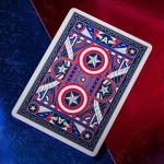 Captain America Spielkarten Patriotic Design Captain America Spielkarten Patriotic Design