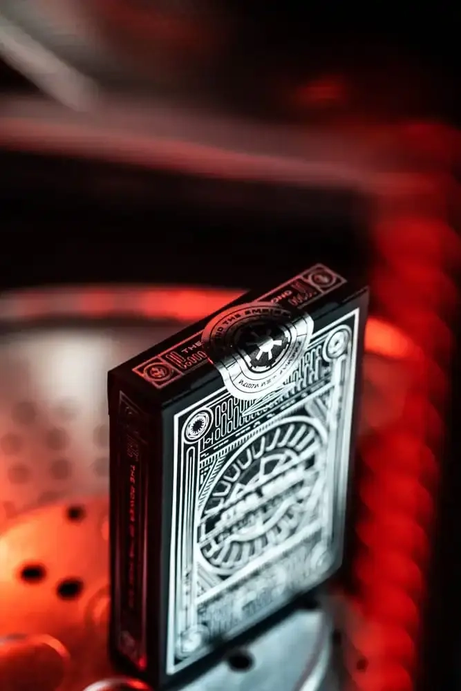 Star Wars Spielkarten Silver Edition Dark Side