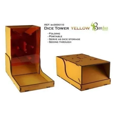 Dice Tower Yellow
