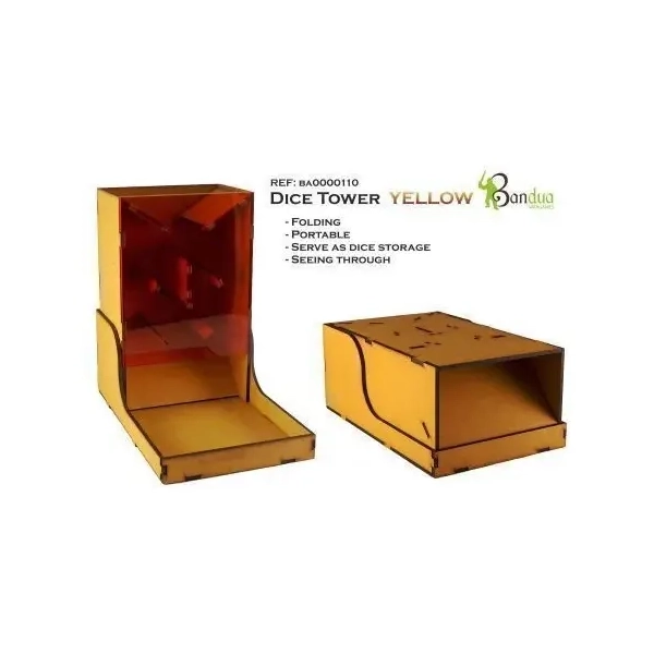 Dice Tower Yellow
