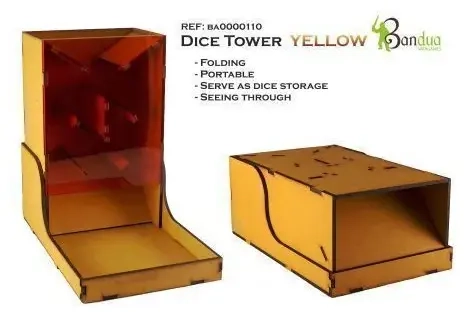 Dice Tower Yellow