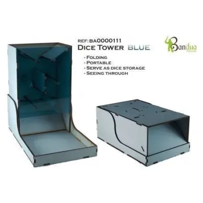 Dice Tower Blue