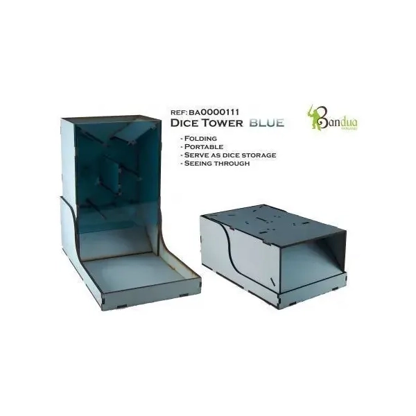 Dice Tower Blue