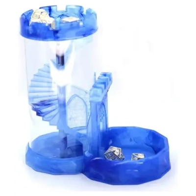 Magic Castle Dice Tower Blue