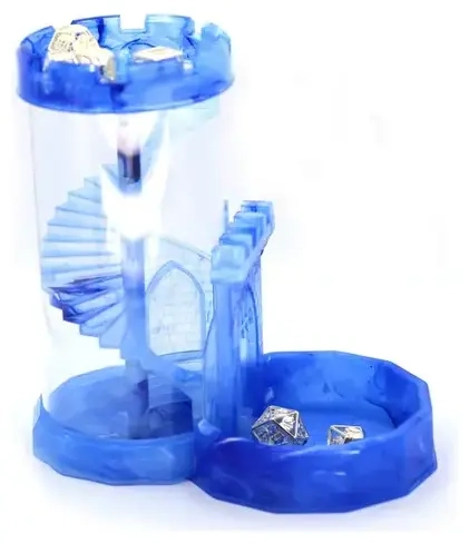 Magic Castle Dice Tower Blue