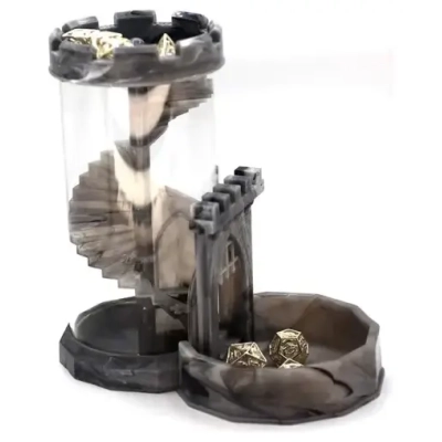 Magic Castle Dice Tower Grey