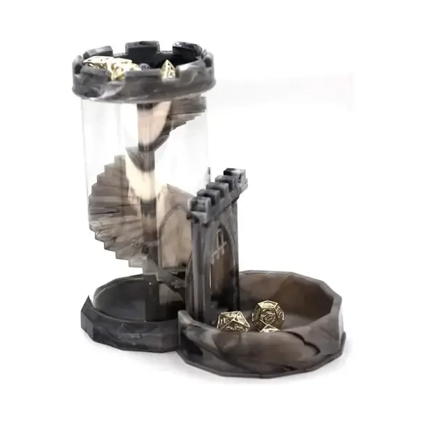 Magic Castle Dice Tower Grey