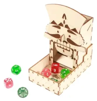 Mini Nutcracker Dice Tower