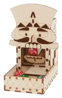 Mini Nutcracker Dice Tower