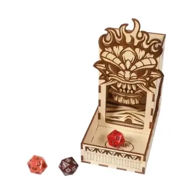 Mini Tiki Dice Tower