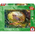 Märchenschloss im Waldzauber