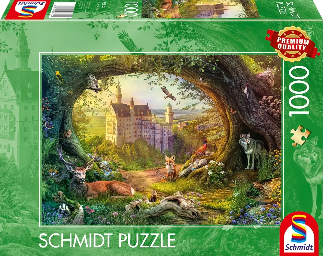 Märchenschloss im Waldzauber
