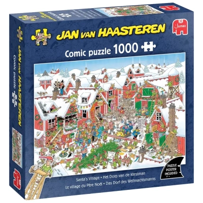 Das Dorf des Weihnachtsmanns - Jan van Haasteren
