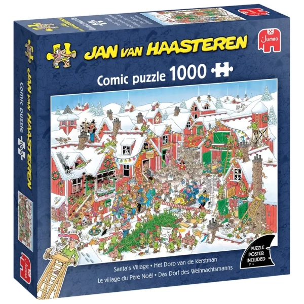 Das Dorf des Weihnachtsmanns - Jan van Haasteren