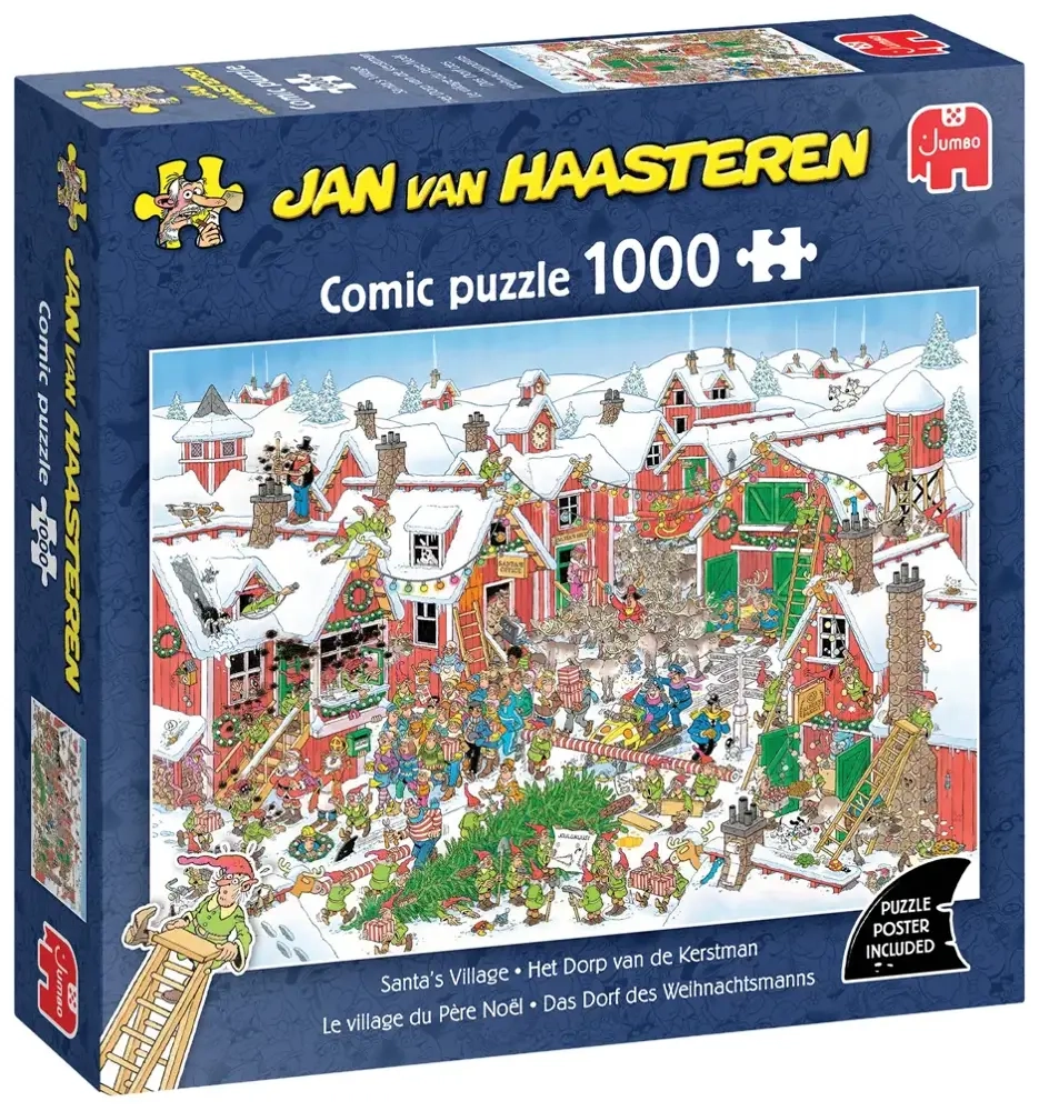Das Dorf des Weihnachtsmanns - Jan van Haasteren