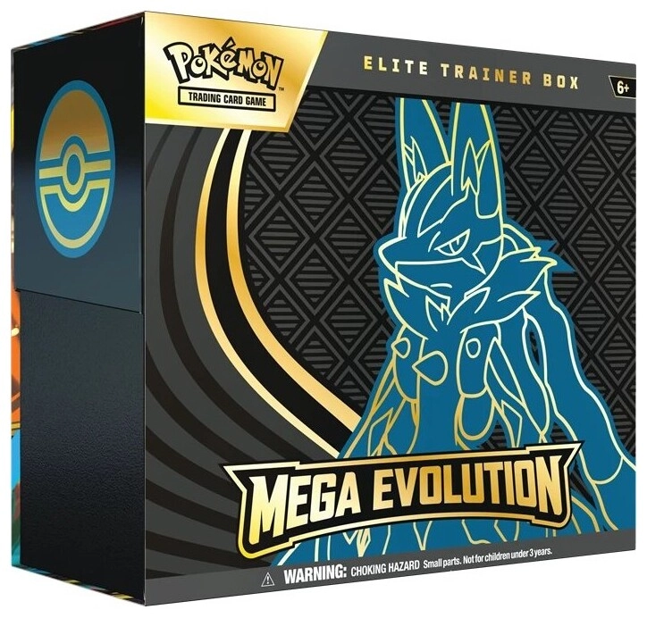 Pokémon ME01 - Mega Evolution Elite Trainer Box Lucario - EN