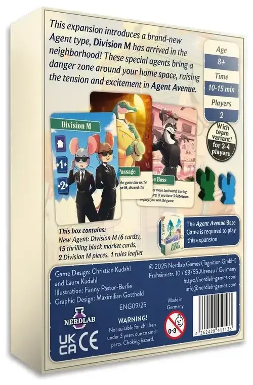 Agent Avenue - Division M Expansion - EN