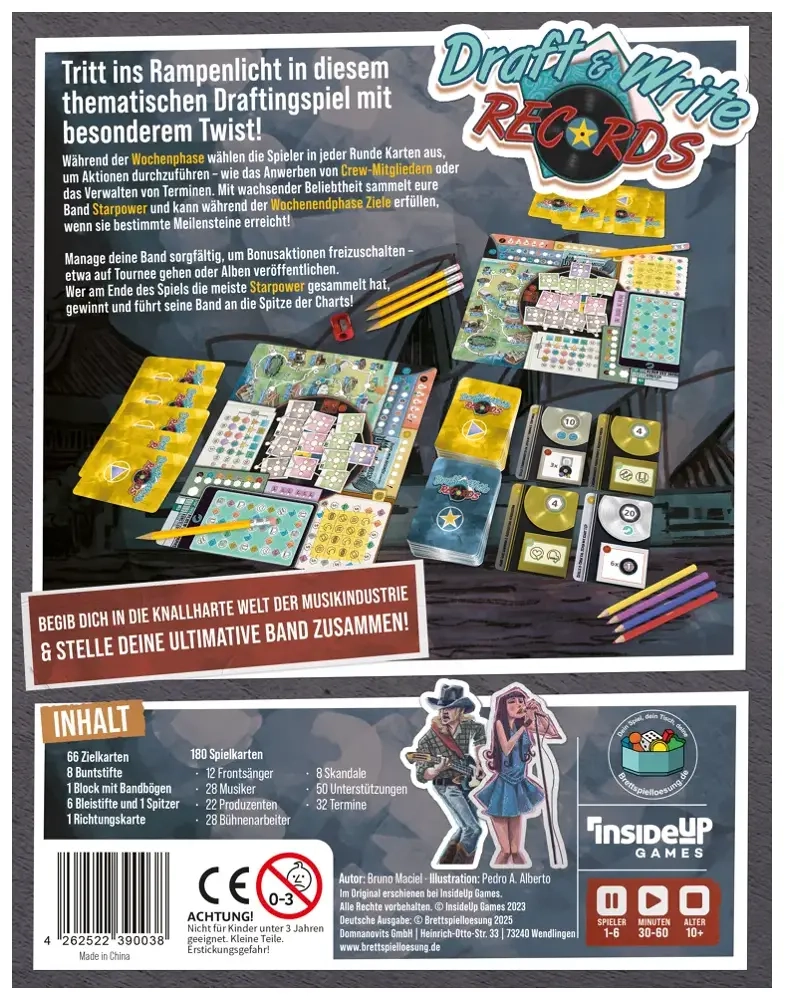 Draft & Write Records - DE