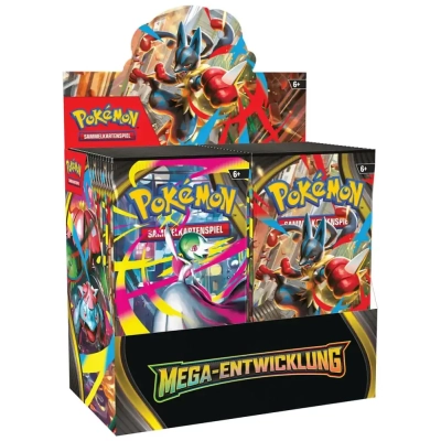 Pokémon ME01 - Mega-Entwicklung Booster Display - DE