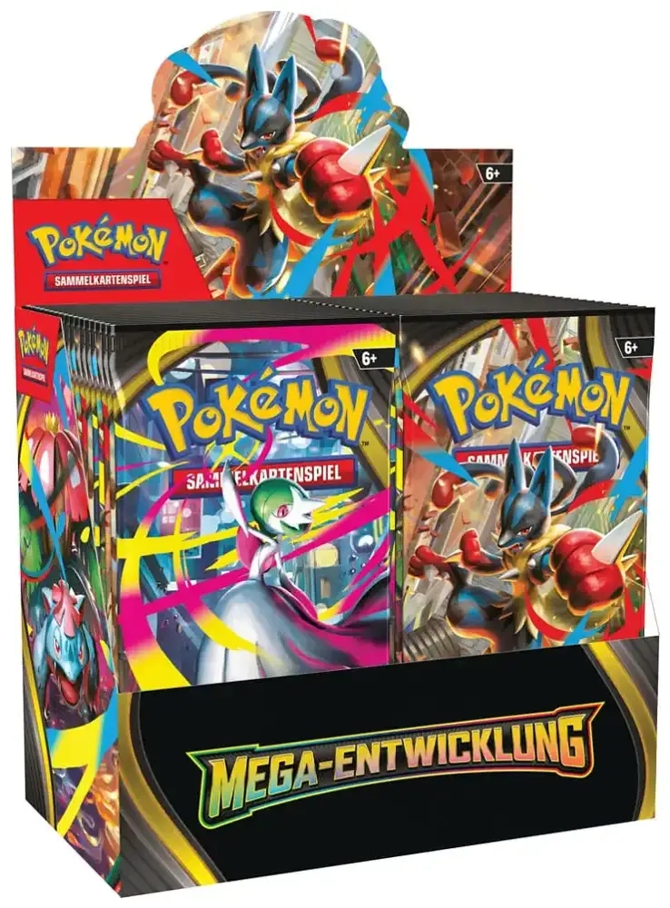 Pokémon ME01 - Mega-Entwicklung Booster Display - DE