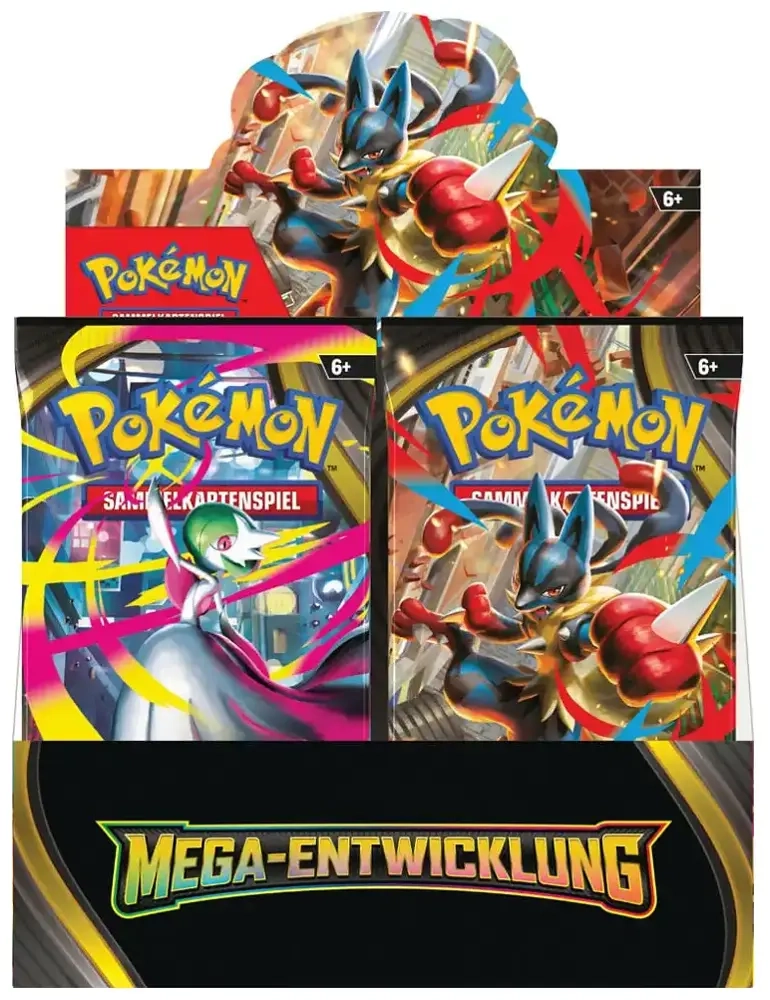 Pokémon ME01 - Mega-Entwicklung Booster Display - DE