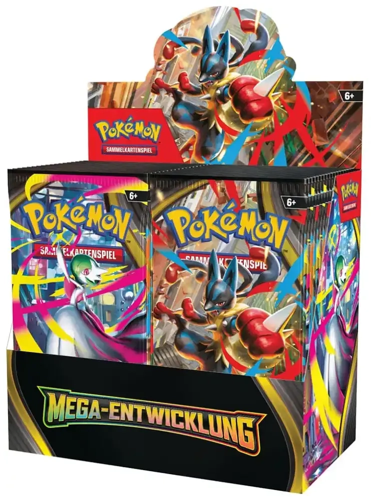 Pokémon ME01 - Mega-Entwicklung Booster Display - DE