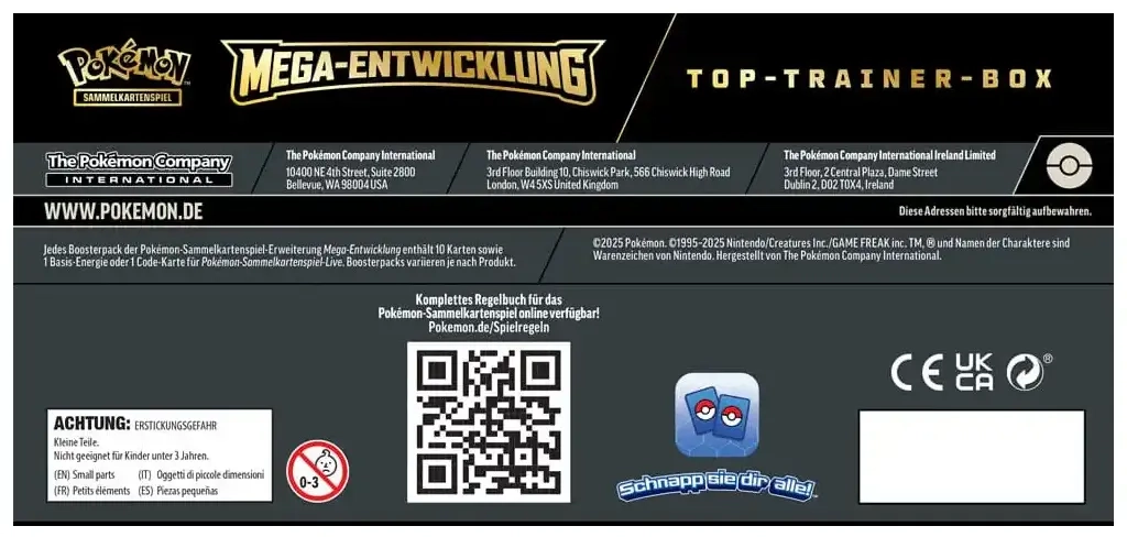 Pokémon ME01 - Mega-Entwicklung Top-Trainer-Box Guardevoir - DE