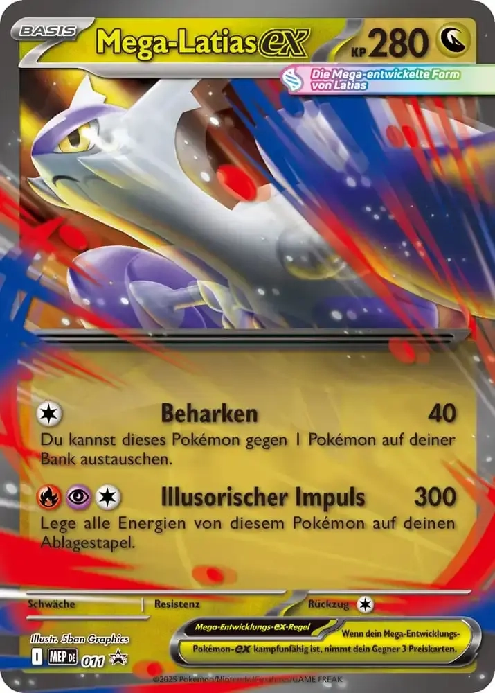Pokémon ME01 - Mega-Latias EX Kollektion - DE