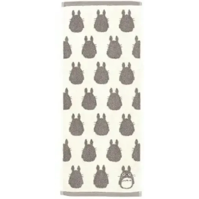 Towel Big Totoro Silhouette 33x80 cm - My Neighbor Totoro