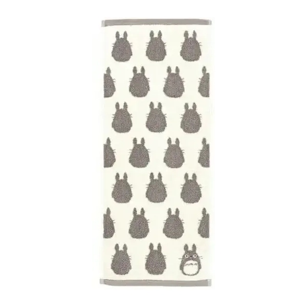 Towel Big Totoro Silhouette 33x80 cm - My Neighbor Totoro