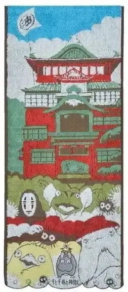 Towel Aburaya 34x80 cm - Spirited Away