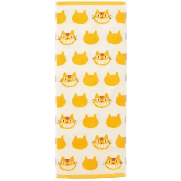 Towel Catbus Silhouette 33x80 cm - My Neighbour Totoro