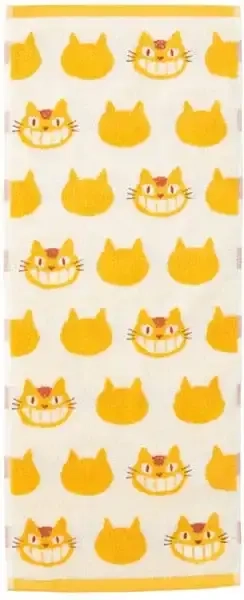 Towel Catbus Silhouette 33x80 cm - My Neighbour Totoro
