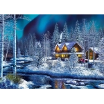 Sparkle & Shine - Nordlichter - Glitzer Puzzle