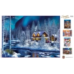Sparkle & Shine - Nordlichter - Glitzer Puzzle